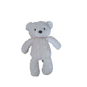 11" Mary Meyer Cream Colored Plush Bear Stuffed Animal